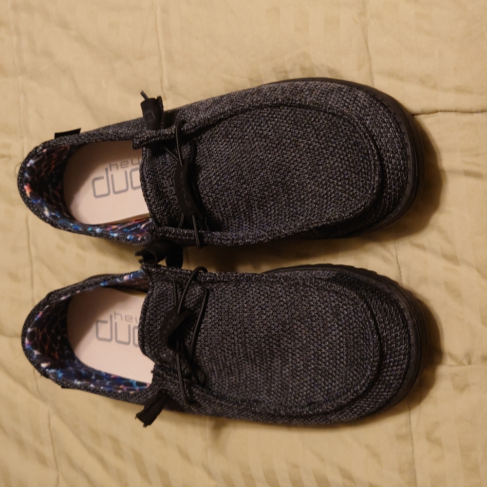 Hey Dude, Wendy Sox Black, Women's 11